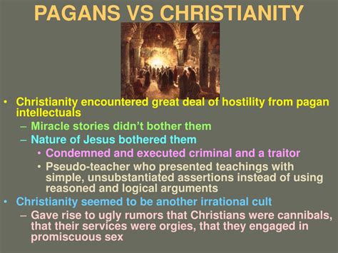 Examination of the intersection between paganism and Christianity